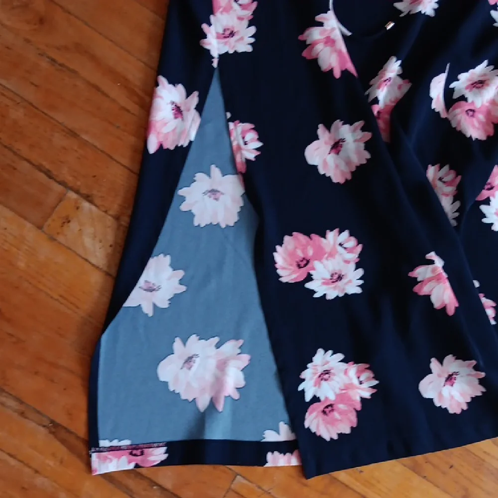 Tommy Hilfiger Navy Dress with Pink Accents 14 NWT - Picture 7 of 9